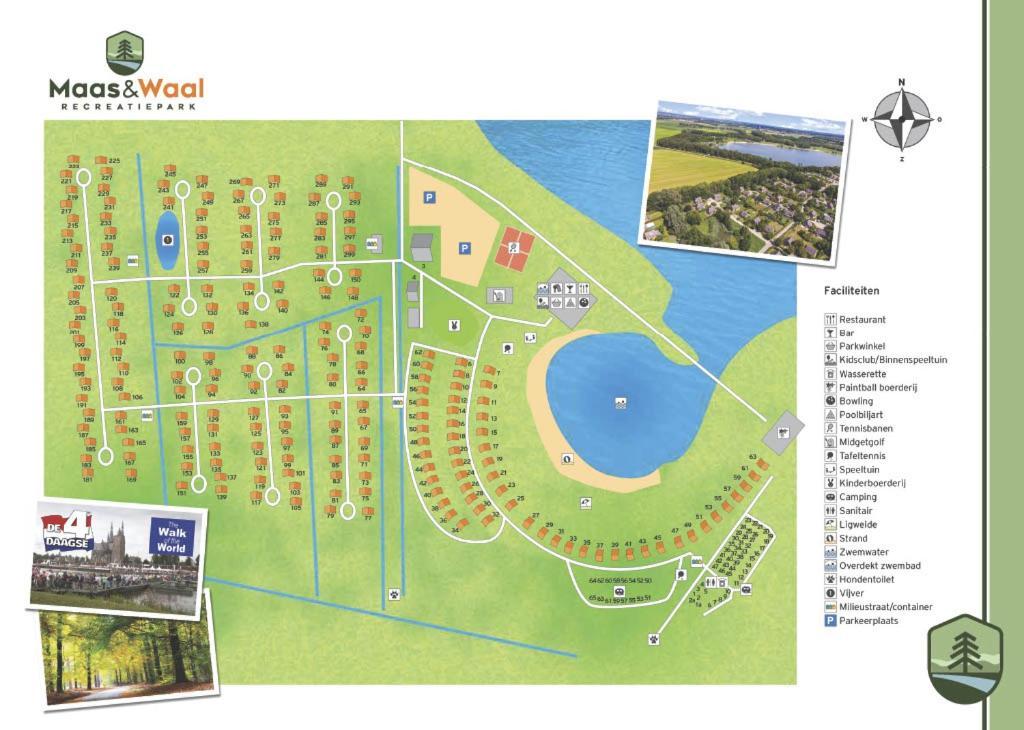 Villa Recreatiewoning Maas En Waal 72 Ewijk Esterno foto